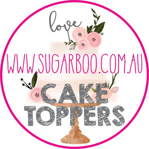 Sugar Boo Cake Toppers - SugarBooCakeToppers