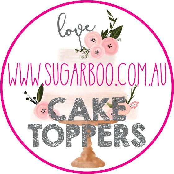 Sugar Boo Cake Toppers