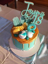FULL CUSTOM DESIGNED CAKE TOPPER 2 Layer Acrylic - SugarBooCakeToppers