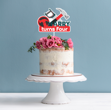 Single Layer Cardstock Cake Topper - Your Custom Design Cake Decoration
