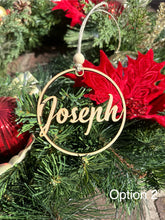 Personalized Christmas ornaments, Custom Christmas ornament with name, Christmas tree ornaments CHRISTMAS custom gift tags with name