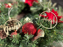 Personalized Christmas ornaments, Custom Christmas ornament with name, Christmas tree ornaments CHRISTMAS custom gift tags with name