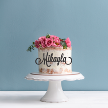 Custom Acrylic Fropper - Cake Charm Decoration