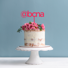 Single Layer Acrylic Or Timber Cake Topper - Your Custom Design Cake Decoration