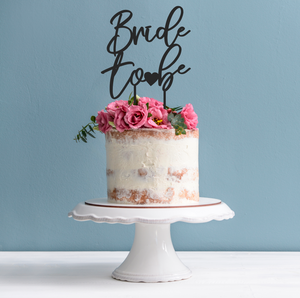 Bride To Be Cake Topper - Bridal Shower Cake Decoration