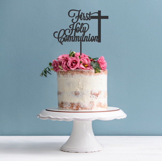 First Holy Communion Cake Topper