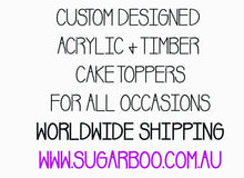 10cm 7 Number Cake Topper #7 AND - SugarBooCakeToppersNumbersSugarBooBespokeGiftsSugarBooCakeToppers