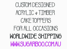 12cm 0 Number Cake Topper #0 ATH - SugarBooCakeToppersNumbersSugarBooBespokeGiftsSugarBooCakeToppers
