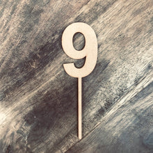 12cm 9 Number Cake Topper #9 ARB - SugarBooCakeToppersNumbersSugarBooBespokeGiftsSugarBooCakeToppers