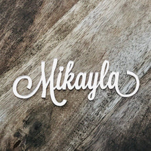 14cm Wide Name Plaque No Stick Front of Cake Name Decoration LVD Mirror Acrylic - SugarBooCakeToppersBirthday Cake ToppersSugarBooBespokeGiftsSugarBooCakeToppers
