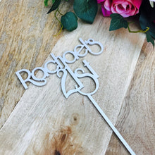 21st Cake Topper Personalised with name RSL - SugarBooCakeToppersCustom BirthdaySugarBooBespokeGiftsSugarBooCakeToppers