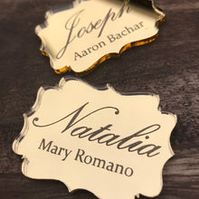 30 x Chocolate Bar Bonbonniere Plaque Personalised Acrylic Mirror Tags - SugarBooCakeToppersMiscSugarBooBespokeGiftsSugarBooCakeToppers