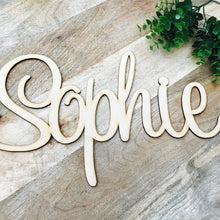 40cm Wide Wall Sign Hanging Plaque Timber Name SWT - SugarBooCakeToppersPersonalised HangingSugarBooBespokeGiftsSugarBooCakeToppers