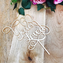 60 Years Loved Cake Topper Anniversary Cake Topper - SugarBooCakeToppersAnniversarySugarBooBespokeGiftsSugarBooCakeToppers