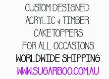 6cm 5 Number Cake Topper #5 ATH - SugarBooCakeToppersNumbersSugarBooBespokeGiftsSugarBooCakeToppers