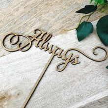 Always cake topper - SugarBooCakeToppersWeddingSugarBooBespokeGiftsSugarBooCakeToppers