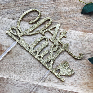 At Last Cake Topper - SugarBooCakeToppersWeddingSugarBooBespokeGiftsSugarBooCakeToppers