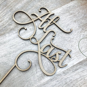 At Last Cake Topper SMT - SugarBooCakeToppersWeddingSugarBooBespokeGiftsSugarBooCakeToppers