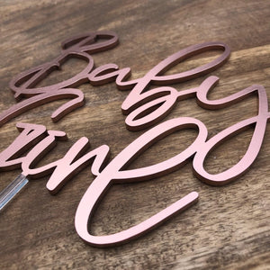 Baby Girl Cake Topper NRM - SugarBooCakeToppersBabySugarBooBespokeGiftsSugarBooCakeToppers
