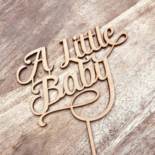 Baby Shower Cake Topper KTH A Little Baby - SugarBooCakeToppersCustom BabySugarBooBespokeGiftsSugarBooCakeToppers