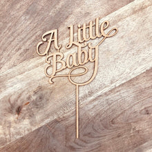 Baby Shower Cake Topper KTH A Little Baby - SugarBooCakeToppersCustom BabySugarBooBespokeGiftsSugarBooCakeToppers