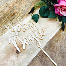 Baby Shower Personalised Cake Topper SHL - SugarBooCakeToppersCustom BabySugarBooBespokeGiftsSugarBooCakeToppers