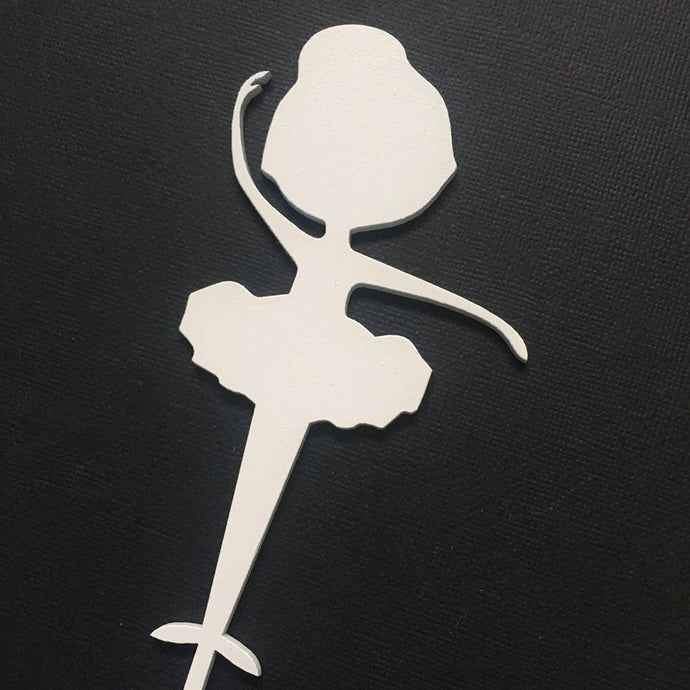 Ballerina Cake Topper - SugarBooCakeToppersMiscSugarBooBespokeGiftsSugarBooCakeToppers