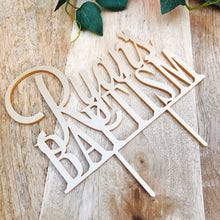 Baptism Cake Topper Personalised Cake Topper - SugarBooCakeToppersCustom ReligiousSugarBooBespokeGiftsSugarBooCakeToppers
