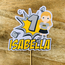 Bat Girl Cake topper Cake Toppers Cake Decoration Sugar Boo Cake Toppers Birthday cake age name - SugarBooCakeToppersCustom Birthday CakeSugarBooBespokeGiftsSugarBooCakeToppers