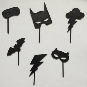 Batman and Friends Cup Cake Toppers - SugarBooCakeToppersMiscSugarBooBespokeGiftsSugarBooCakeToppers