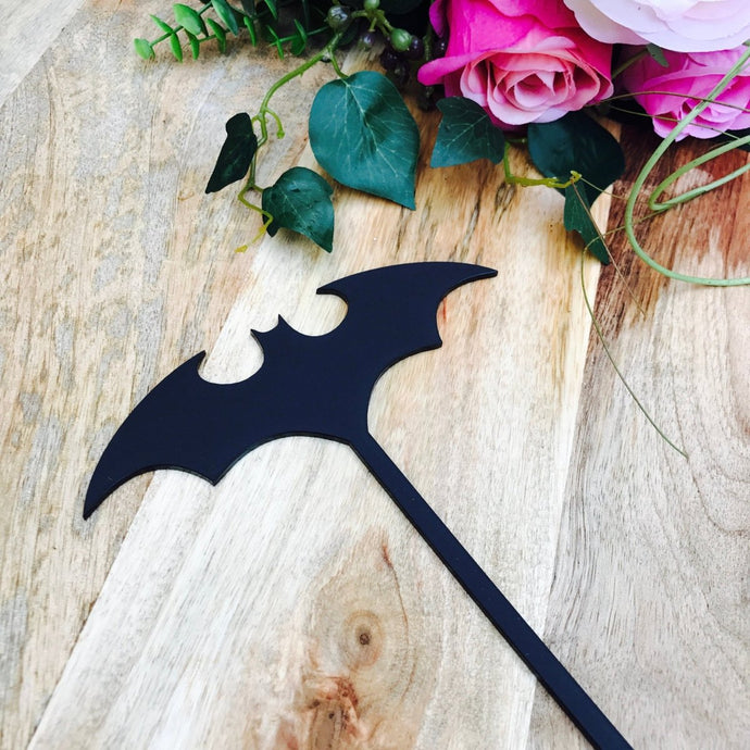 Batman Cake Topper Birthday Cake Topper Batman2 - SugarBooCakeToppersMiscSugarBooBespokeGiftsSugarBooCakeToppers