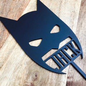 Batman Personalised Cake Topper Birthday Cake Topper Cake Decoration Cake Decorating Superhero Batman Cake Decor Batman Party Boys Sugar Boo - SugarBooCakeToppersCustom BirthdaySugarBooBespokeGiftsSugarBooCakeToppers