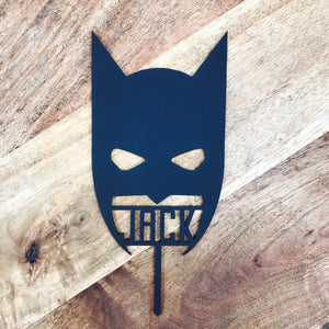 Batman Personalised Cake Topper Birthday Cake Topper Cake Decoration Cake Decorating Superhero Batman Cake Decor Batman Party Boys Sugar Boo - SugarBooCakeToppersCustom BirthdaySugarBooBespokeGiftsSugarBooCakeToppers