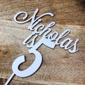 Sugar Boo Cake Toppers & Laser Cut Creations