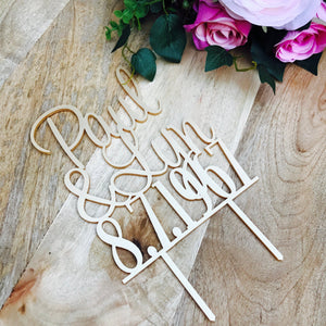 Sugar Boo Cake Toppers & Laser Cut Creations