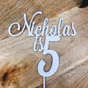 Sugar Boo Cake Toppers & Laser Cut Creations