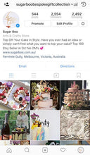 Sugar Boo Cake Toppers & Laser Cut Creations