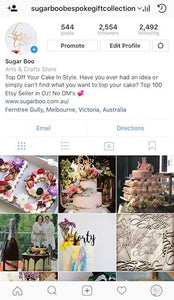 Sugar Boo Cake Toppers & Laser Cut Creations