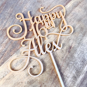 Sugar Boo Cake Toppers & Laser Cut Creations