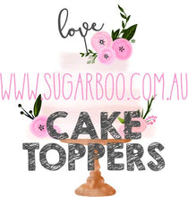 Sugar Boo Cake Toppers & Laser Cut Creations