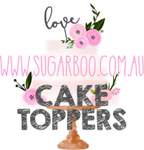 Sugar Boo Cake Toppers & Laser Cut Creations