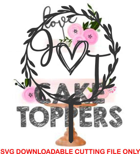 Sugar Boo Cake Toppers & Laser Cut Creations