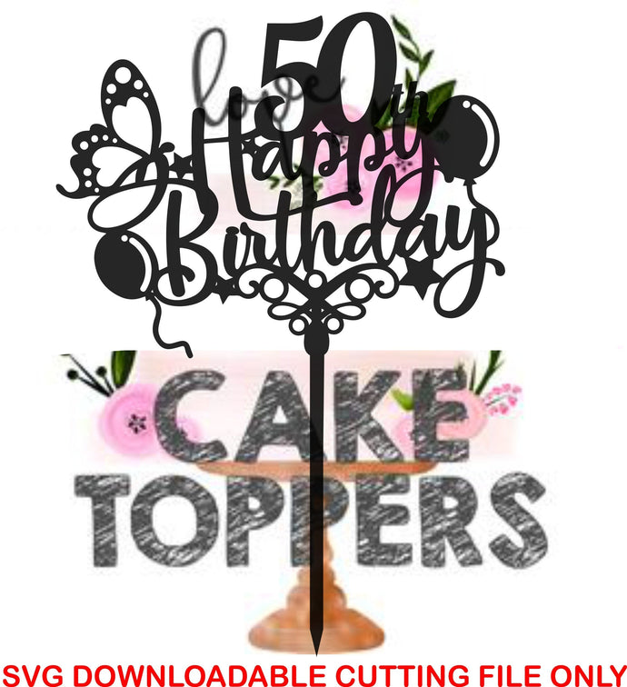 Sugar Boo Cake Toppers & Laser Cut Creations