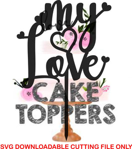 Sugar Boo Cake Toppers & Laser Cut Creations