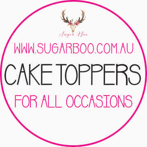 Sugar Boo Cake Toppers & Laser Cut Creations