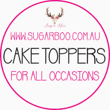 Sugar Boo Cake Toppers & Laser Cut Creations